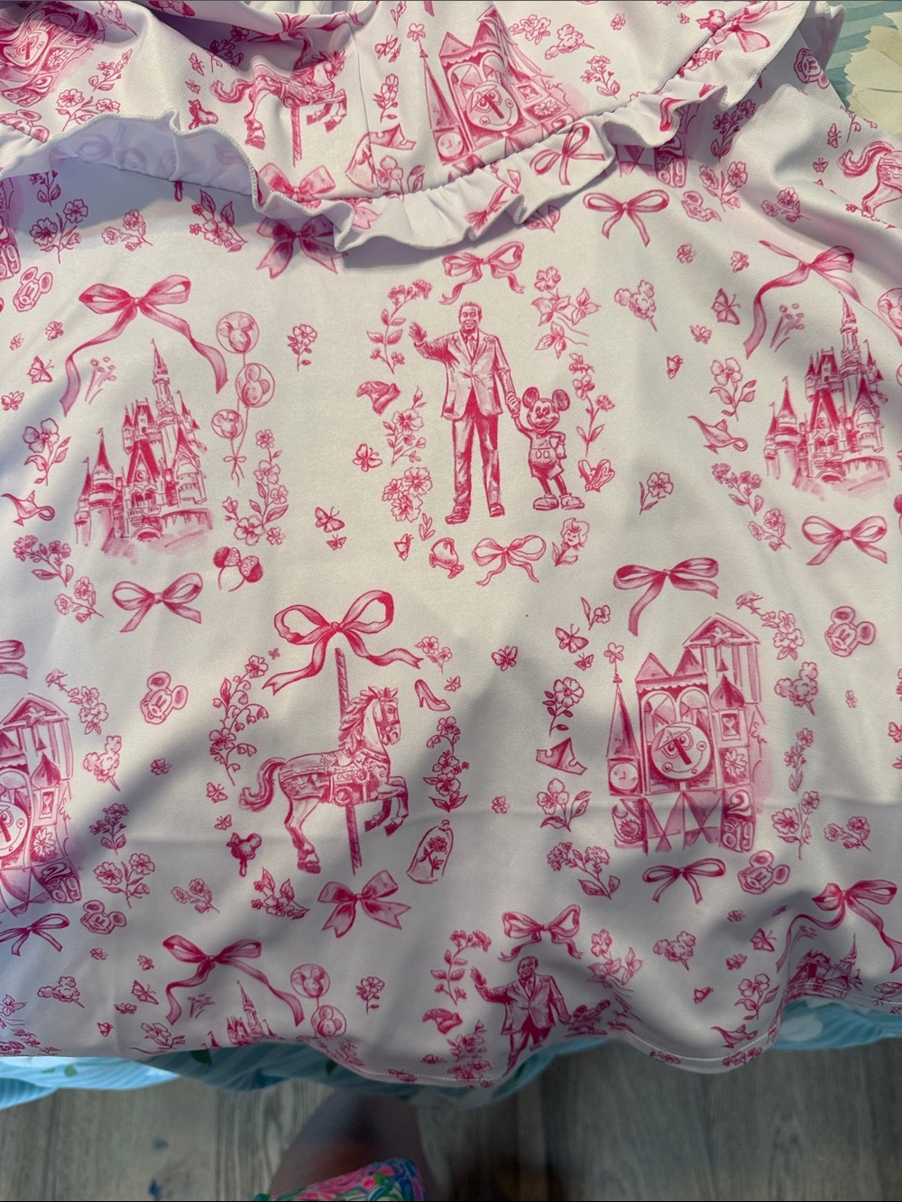 Kingdoms and Co. Disney Parks Toile Print Athletic Dress - Picture 9 of 9